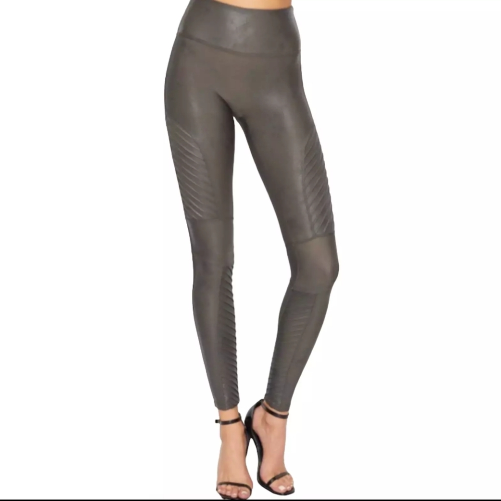 Spanx moto leggings